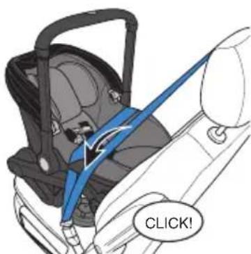 Evenflo Shyft DualRide - Installing With Lap/Shoulder Belt (Alternate) - 1