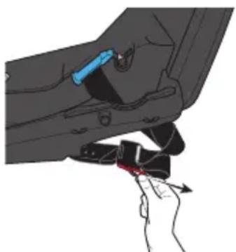 Evenflo Shyft DualRide - Retrait du connecteur de l'ancrage inférieur - 2