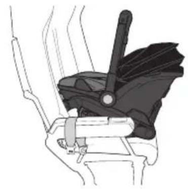 Evenflo Shyft DualRide - Installation dans un avion - 1