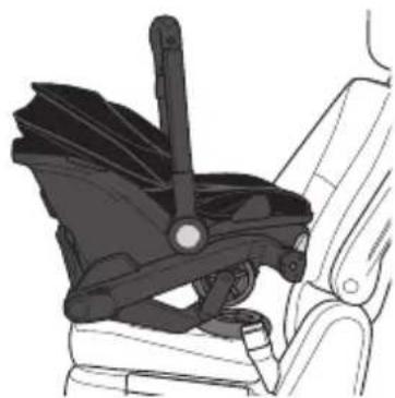 Evenflo Shyft DualRide - Installation avec la ceinture sous-abdominale uniquement - 2