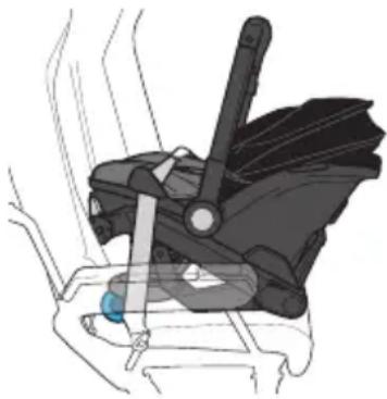 Evenflo Shyft DualRide - Aircraft Installation - 1