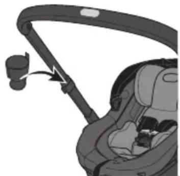 Evenflo Shyft DualRide - Porte-gobelet pour parents - 2