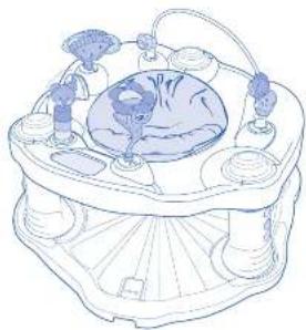 Evenflo Exersaucer Zoo Friends - 7