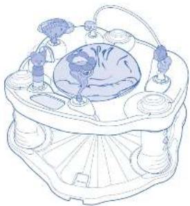 Evenflo Exersaucer Zoo Friends - 7