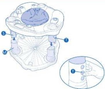 Evenflo Exersaucer Zoo Friends - ADVERTENCIA - 5