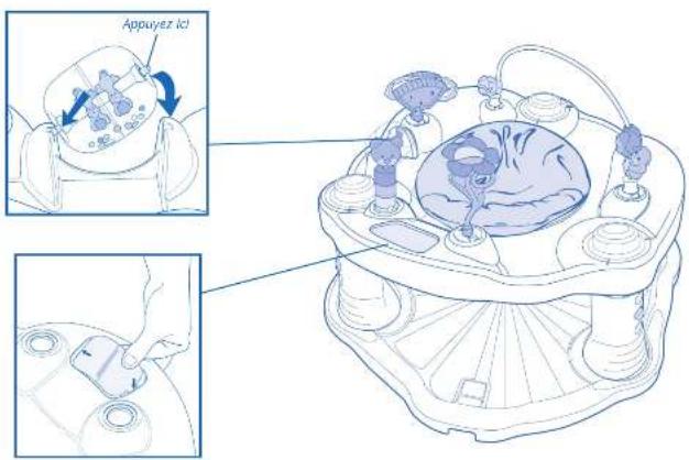 Evenflo Exersaucer Zoo Friends - AVERTISSEMENT - 1
