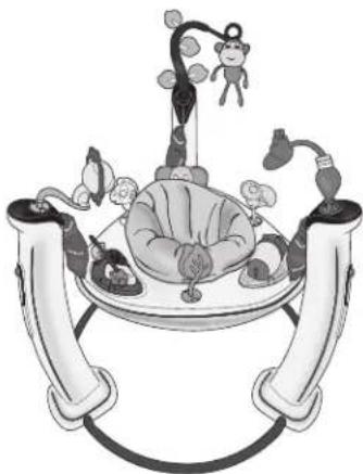 Evenflo Exersaucer Safari Friends - 8