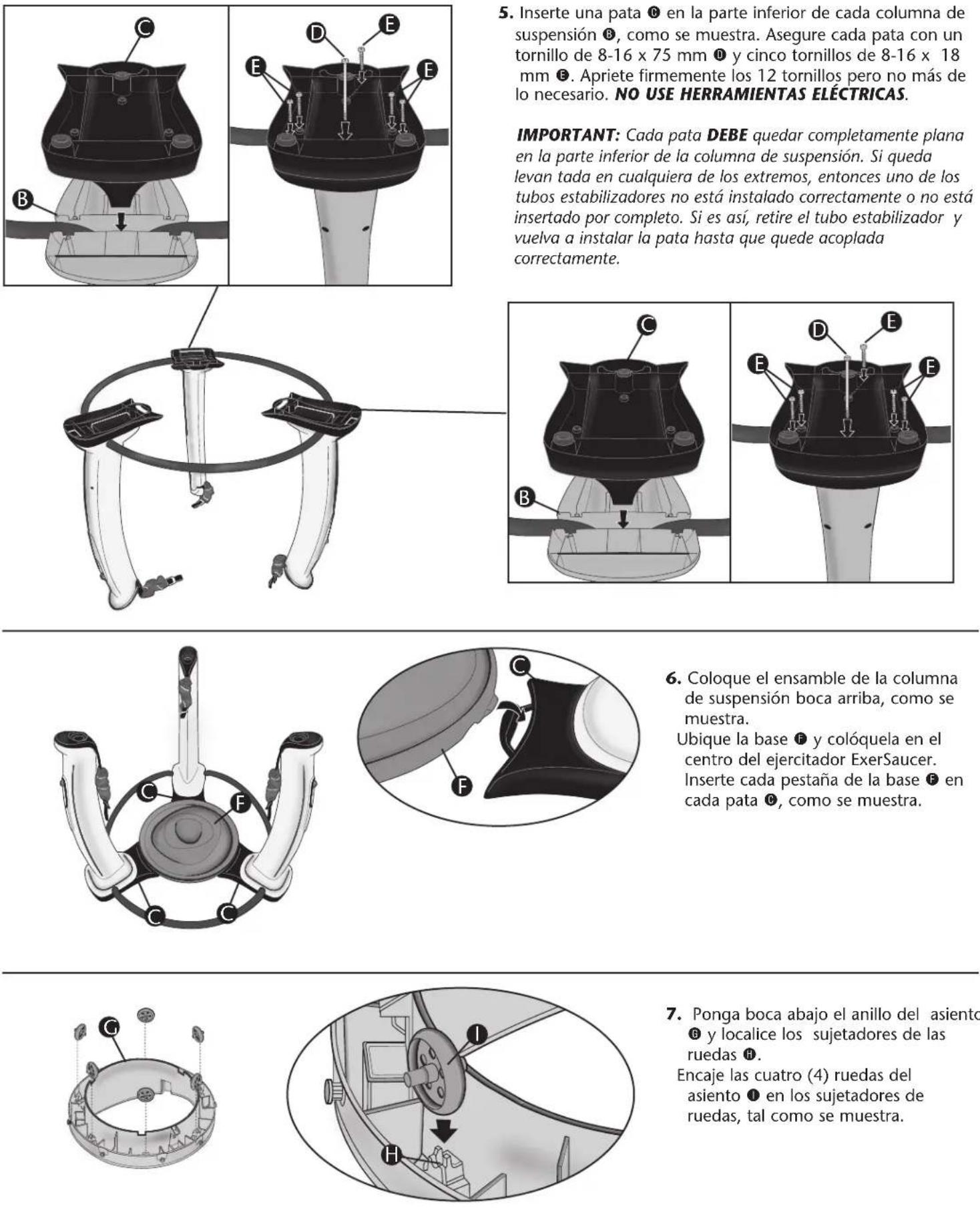 Evenflo Exersaucer Jungle Quest - Table des matières - 5