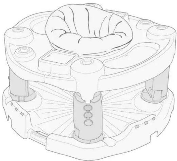 Evenflo Exersaucer Life In The Amazon Triple Fun - WARNING - 1