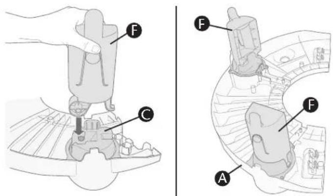 Evenflo Exersaucer Life In The Amazon Triple Fun - Para usar las bases estabilizadores: - 10