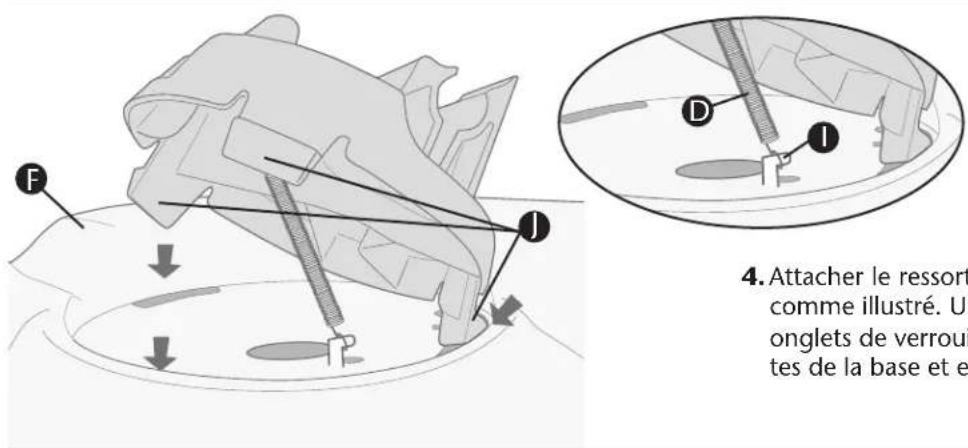 Evenflo Exersaucer Life In The Amazon Triple Fun - Utilisation des pieds stabilisateurs : - 3