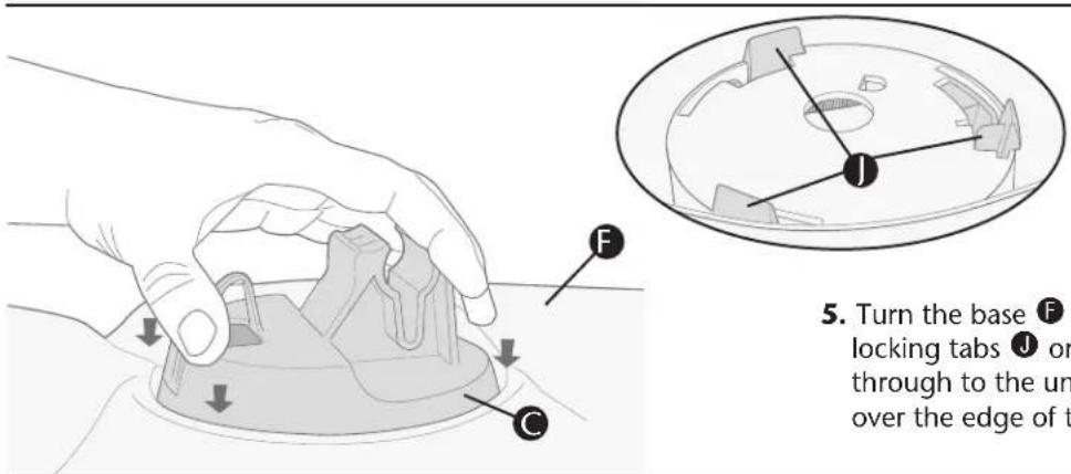 Evenflo Exersaucer Life In The Amazon Triple Fun - To use stabilizer feet: - 4