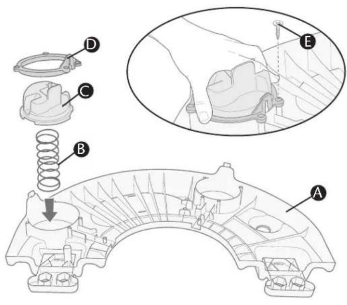 Evenflo Exersaucer Life In The Amazon Triple Fun - Para usar las bases estabilizadores: - 8