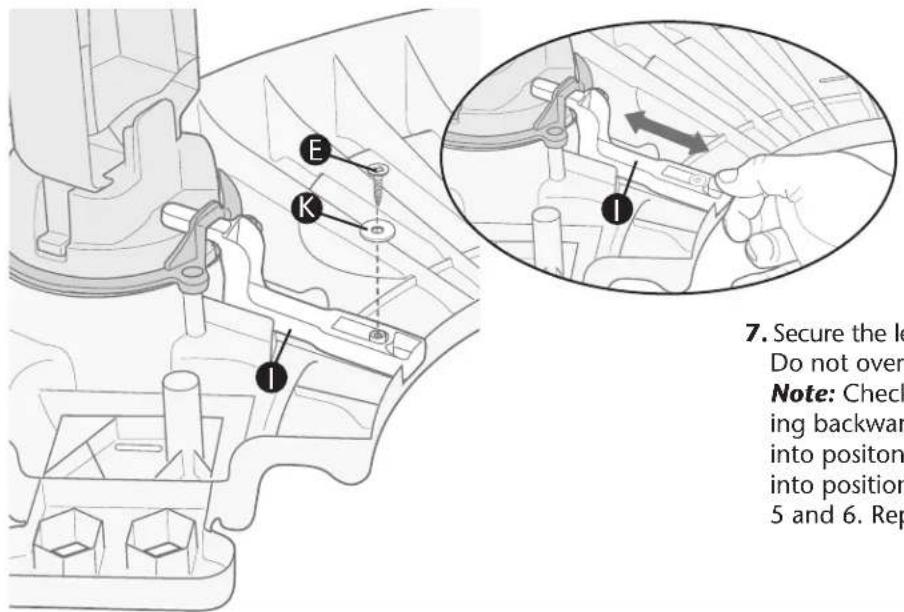 Evenflo Exersaucer Life In The Amazon Triple Fun - To use stabilizer feet: - 15