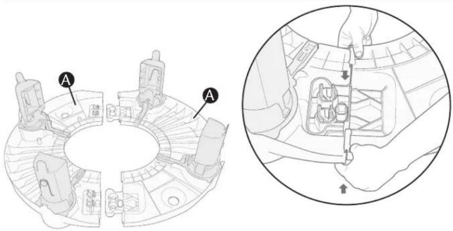 Evenflo Exersaucer Life In The Amazon Triple Fun - Para usar las bases estabilizadores: - 15