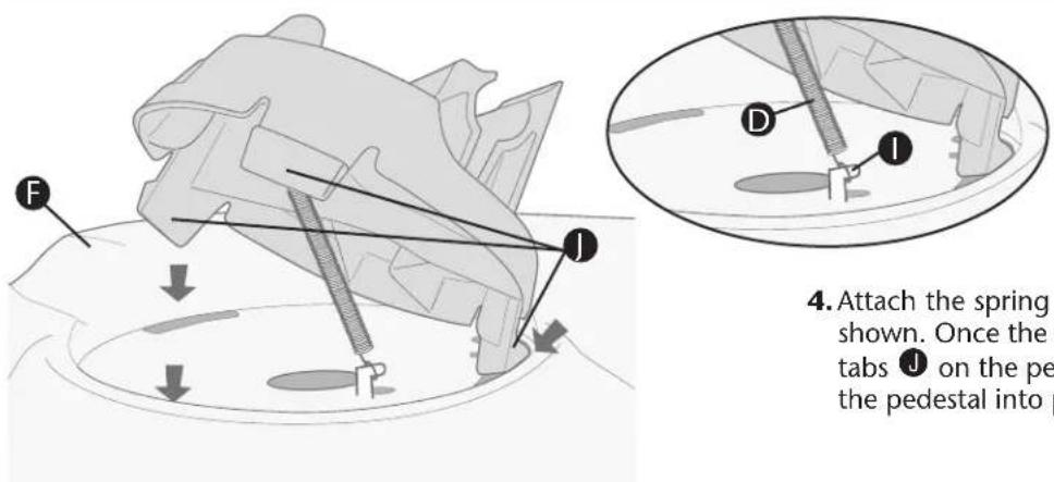 Evenflo Exersaucer Life In The Amazon Triple Fun - To use stabilizer feet: - 3