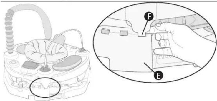Evenflo Exersaucer Life In The Amazon Triple Fun - To adjust height: - 3