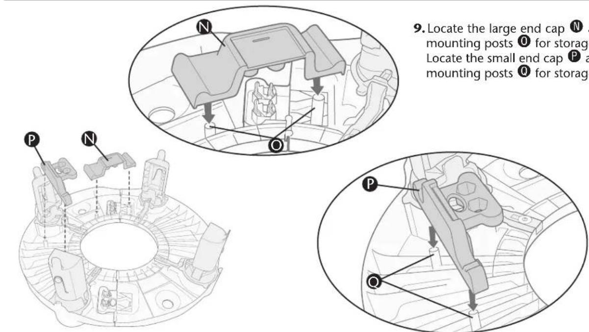 Evenflo Exersaucer Life In The Amazon Triple Fun - To use stabilizer feet: - 17