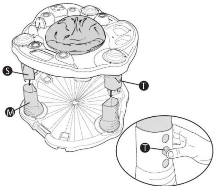 Evenflo Exersaucer Playful Pastures - WARNING - 4