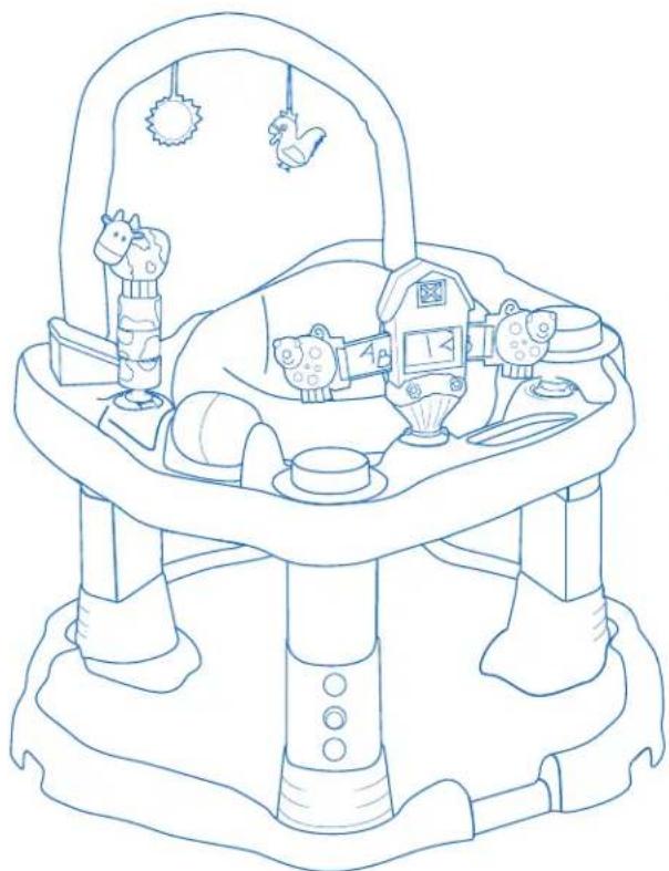 Evenflo Exersaucer Moovin' & Groovin' - 7
