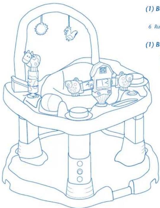 Evenflo Exersaucer Moovin' & Groovin' - Table of Contents - 7