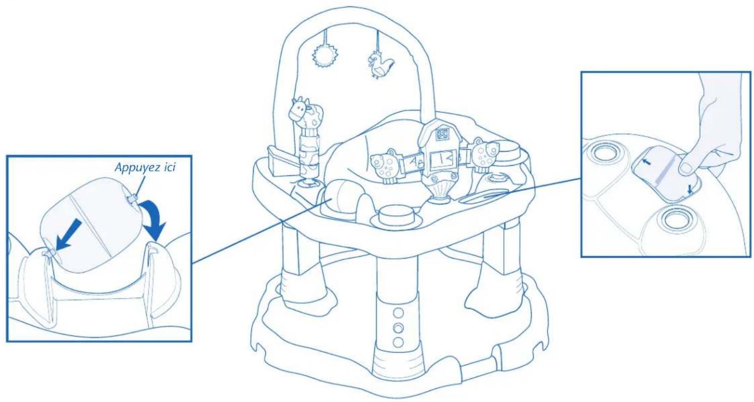 Evenflo Exersaucer Moovin' & Groovin' - AVERTISSEMENT - 1