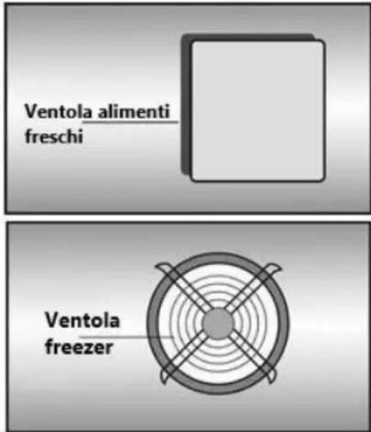 GRUNDIG GEK7100 - B) Scomparto freezer - 1