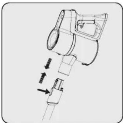 BEKO VRT50418VW - Installation du tube et de larosse - 1