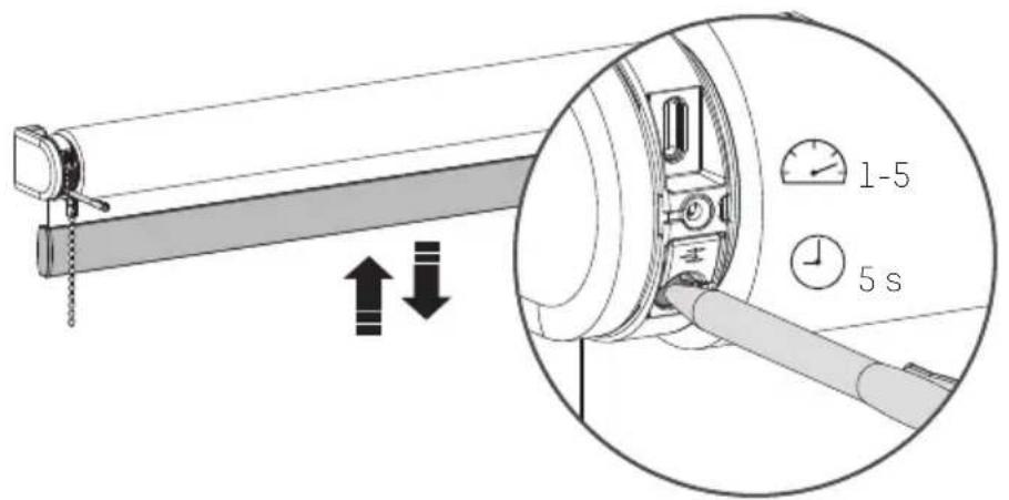 EVE Blinds Collection - i Change motor speed / sound level - 1