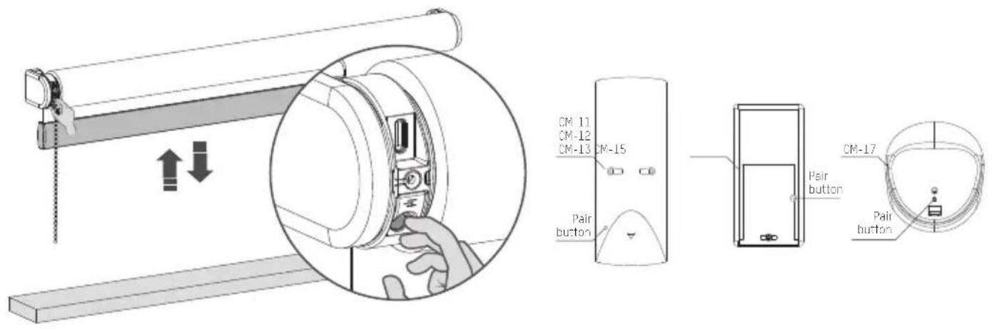 EVE Blinds Collection - Pair a remote control - 1