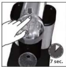 BREVILLE Nespresso Vertuo BNV250 - PROGRAMMING THE WATER VOLUME/ PROGRAMMATION DU VOLUME D'EAU - 5
