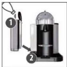 BREVILLE Nespresso Vertuo BNV250 - PREPARACIÓN DEL CAFÉ - 2