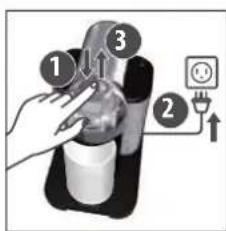 BREVILLE Nespresso Vertuo BNV250 - PROGRAMMING THE WATER VOLUME/ PROGRAMMATION DU VOLUME D'EAU - 3