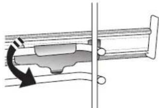 BAUKNECHT BIR4 DP8FS2 ES - CÓMO EXTRAER Y VOLVER A COLOCAR LAS GUÍAS PARA ESTANTES - 1