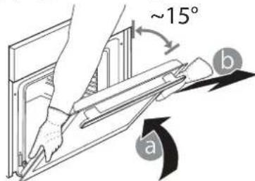 BAUKNECHT BIR4 DP8FS2 ES - TOGLIERE E RIMONTARE LA PORTA - 2