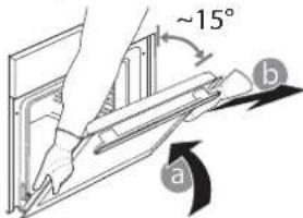 BAUKNECHT BIR4 DP8FS2 ES - REMOVING AND REFITTING THE DOOR - 2
