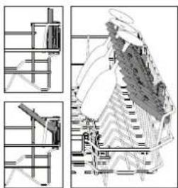 BAUKNECHT BK8I HF58 TUC CH - Foldable flaps with adjustable position - 1