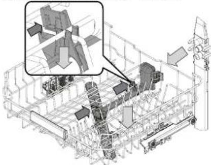 BAUKNECHT BK8I HF58 TUC CH - PULIZIA DEI BRACCI ASPERSORI - 1