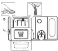 BAUKNECHT BK8I HF58 TUC CH - FILLING THE DETERGENT DISPENSER - 1