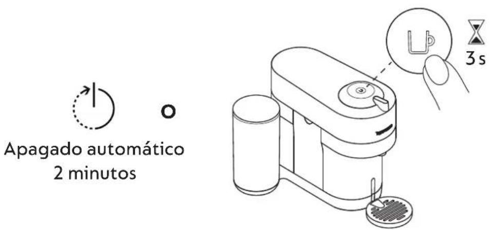 BREVILLE Nespresso Vertuo Pop+ Deluxe BNV125 - ENCENDIDO / APAGADO - 2