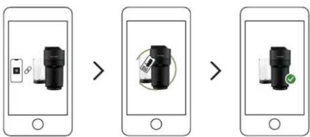BREVILLE Nespresso Vertuo Pop+ Deluxe BNV125 - ¿CÓMO CONECTAR SU MÁQUINA VERTUO POP+? - 3