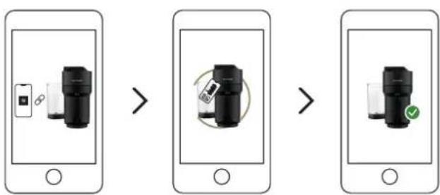 BREVILLE Nespresso Vertuo Pop+ Deluxe BNV125 - HOW TO CONNECT YOUR VERTUO POP+ MACHINE? - 5