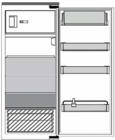 BAUKNECHT KSI 10GF3 - COME CONSERVARE ALIMENTI E BEVANDE FRESCHI - 1
