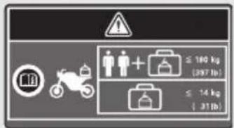 Honda CBR1000ST (2022) - ETIQUETTE DE BOUCHON DE RADIATEUR DANGER - 1