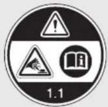 Honda CBR1000ST (2024) - PRECAUTION (sur fond JAUNE) - 2