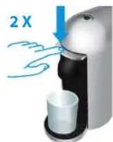 BREVILLE Nespresso Vertuo Plus BNV450 - PROGRAMMING THE WATER VOLUME/PROGRAMMATION DU VOLUME D'EAU - 8