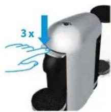 BREVILLE Nespresso Vertuo Plus BNV450 - RESTABLECER LA CONFIGURACIÓN DE FÁBRICA - 4