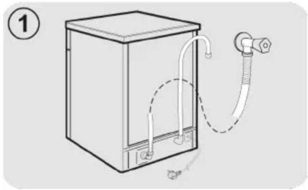 HAIER BXI 5B0S3FSBU - ALIMENTATION EN EAU - 1