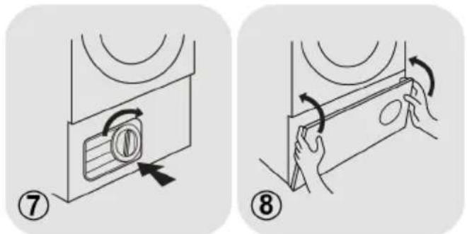 HAIER HD90-A2939E - Pour nettoyer le filtre en éponge - 6