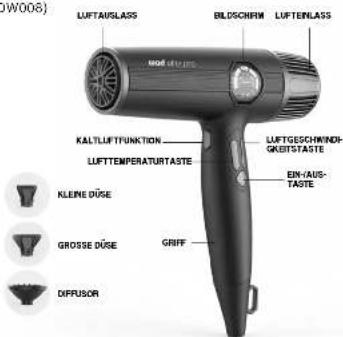WAD Elite Pro - Technische Angaben ELITE PRO Trockner - 1